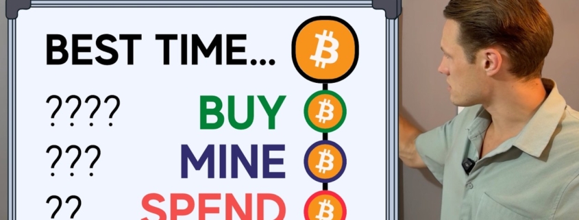 Best time to BUY / MINE / SPEND Bitcoin?! | Hashpower Academy